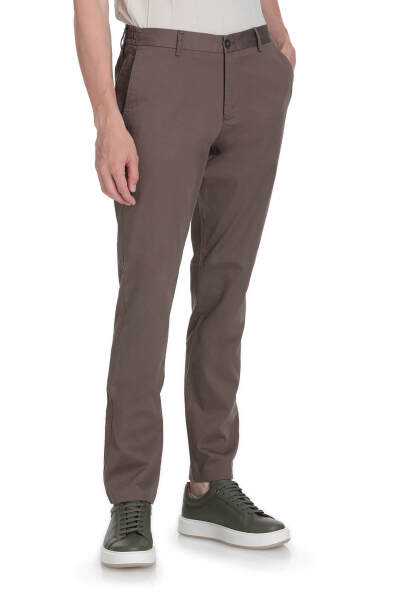 Vizon Rahat Kesim Pamuklu Yandan Cepli Jogger Pantolon - 2