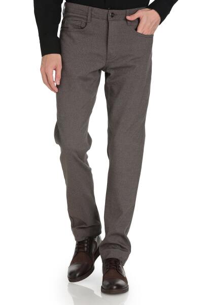 Vizon Regular Fit 5 Cep Pamuklu Kot Pantolon - 2