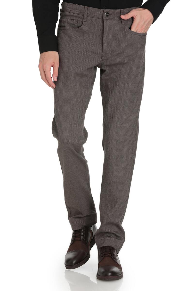 Vizon Regular Fit 5 Cep Pamuklu Kot Pantolon - Hatemoğlu (1)