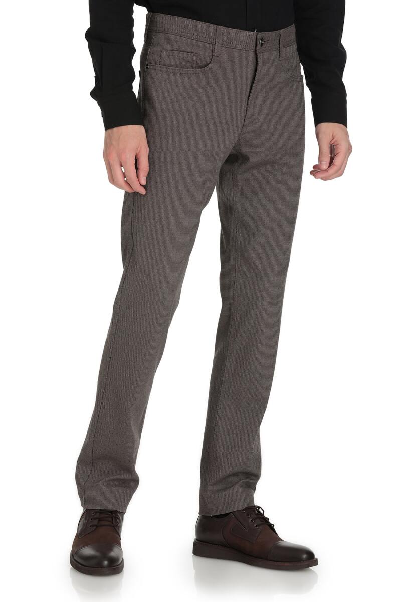 Vizon Regular Fit 5 Cep Pamuklu Kot Pantolon - Hatemoğlu (1)
