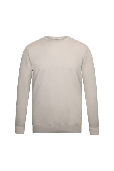 Vizon Regular Fit Bisiklet Yaka Rayon Triko Kazak 