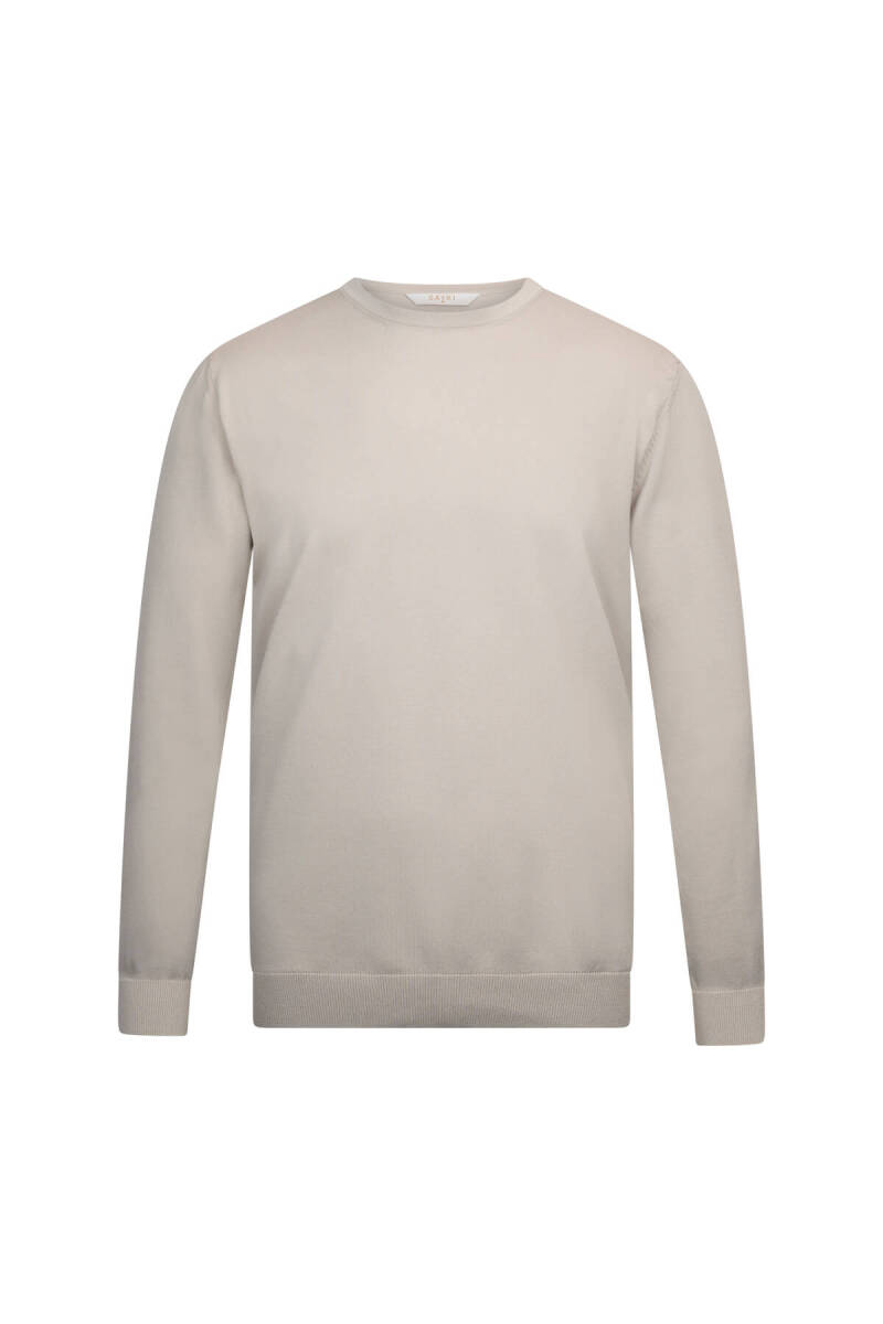 Vizon Regular Fit Bisiklet Yaka Rayon Triko Kazak - Hatem Saykı