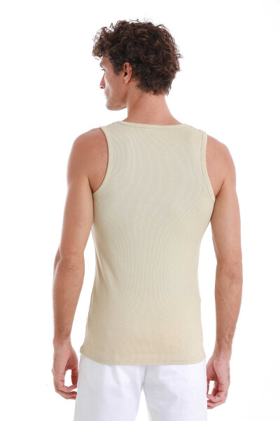 Vizon Regular Fit Pamuklu Örme Atlet - 6