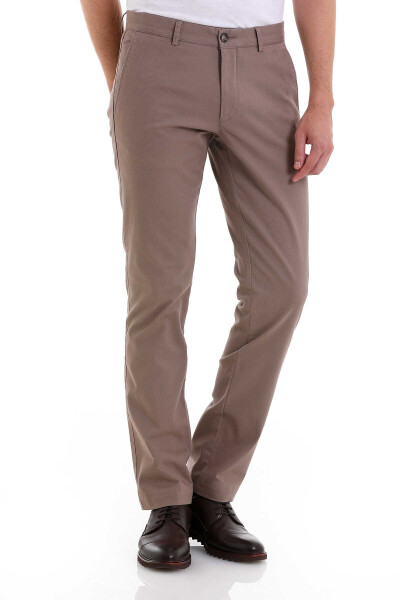 Vizon Regular Fit Yandan Cep Kanvas Pantolon - 1
