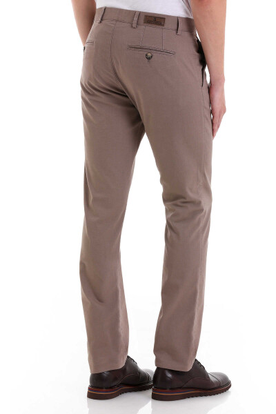 Vizon Regular Fit Yandan Cep Kanvas Pantolon - 4