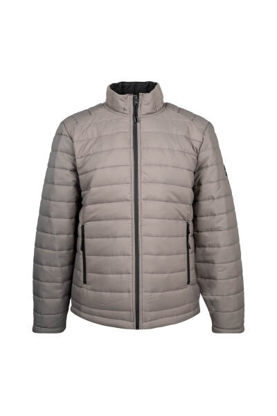 Vizon Regular Fit Hakim Yaka Şişme Mont - 8