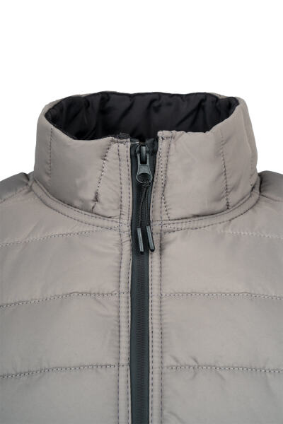 Vizon Regular Fit Hakim Yaka Şişme Mont - 10