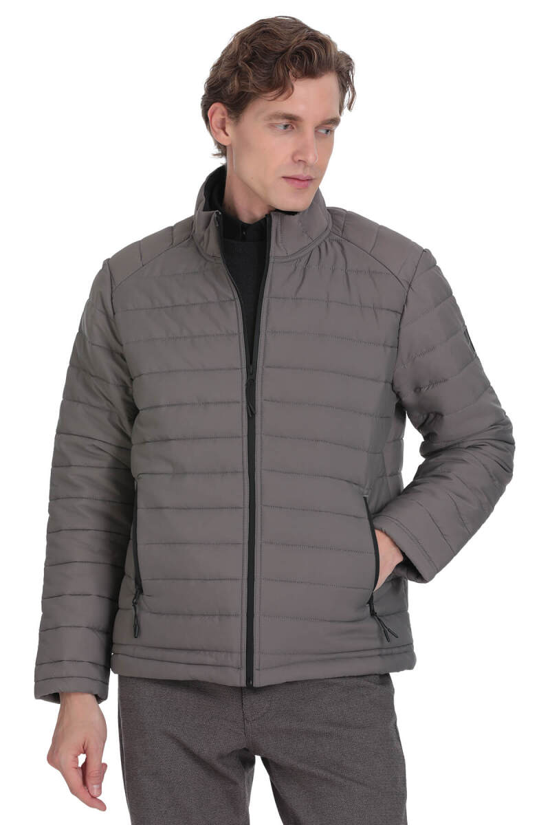 Vizon Regular Fit Hakim Yaka Şişme Mont - HTML (1)