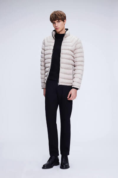 Vizon Regular Fit Hakim Yaka Şişme Mont - 2