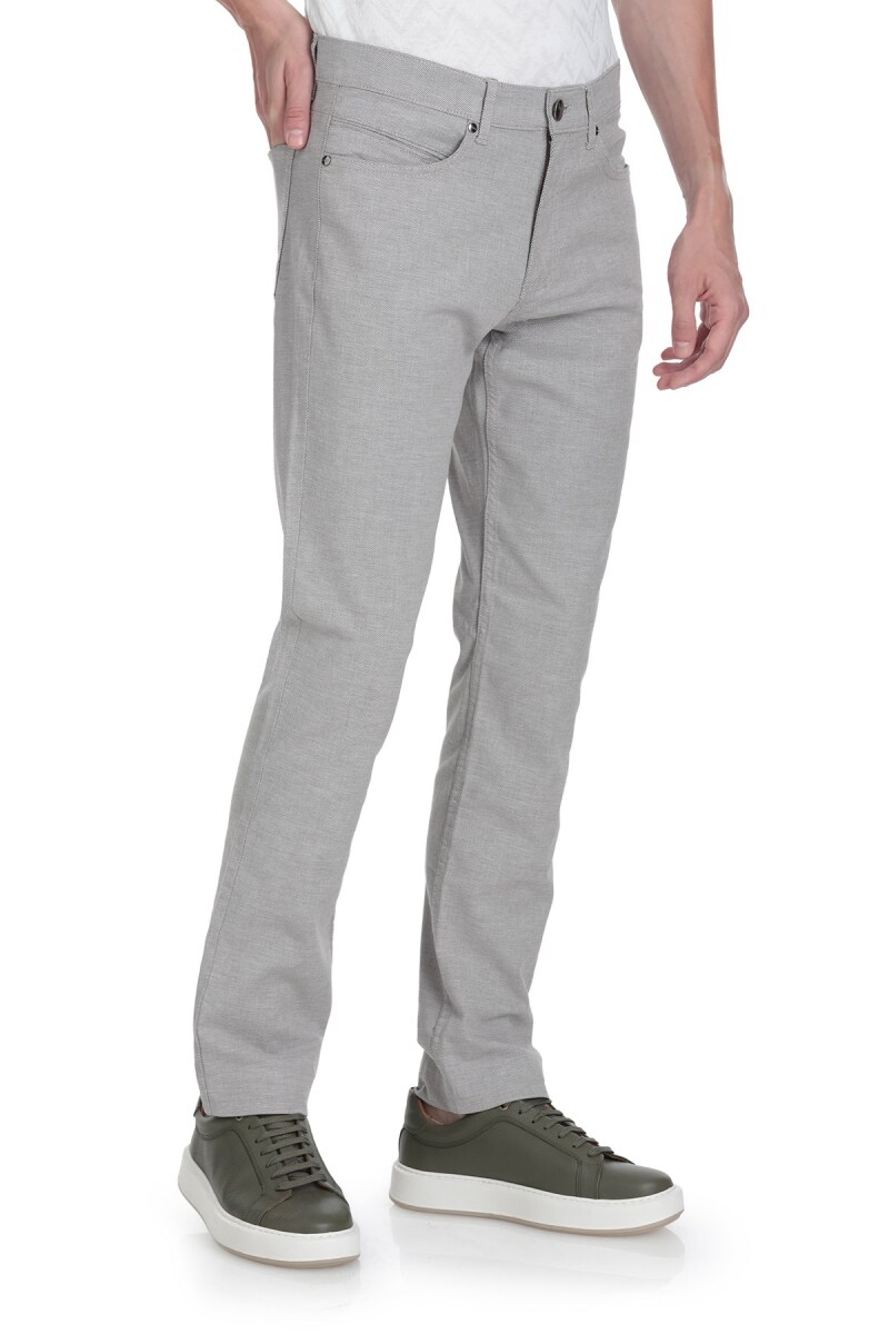 Vizon Regular Fit Pamuklu 5 Cep Kanvas Pantolon - Hatemoğlu (1)