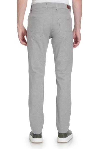 Vizon Regular Fit Pamuklu 5 Cep Kanvas Pantolon - 4