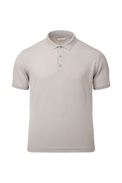 Vizon Regular Fit Polo Yaka Rayon Tişört - 1