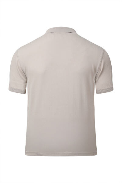 Vizon Regular Fit Polo Yaka Rayon Tişört - 3