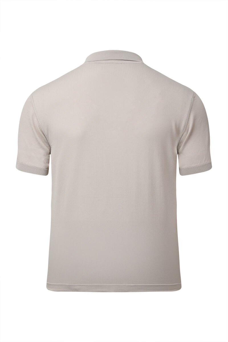 Vizon Regular Fit Polo Yaka Rayon Tişört - Saykı (1)