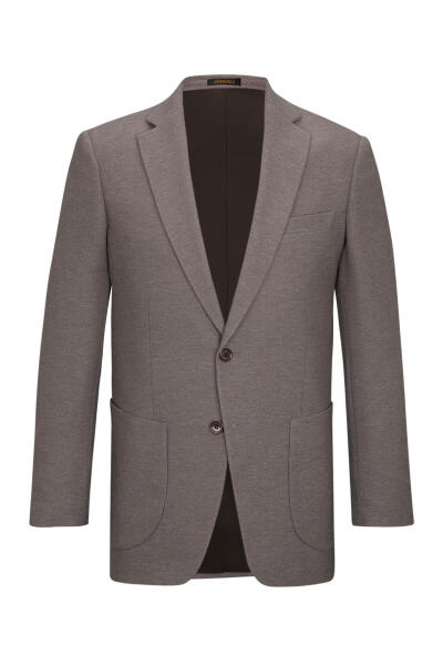 Vizon Slim Fit Mono Yaka Klasik Ceket - 1