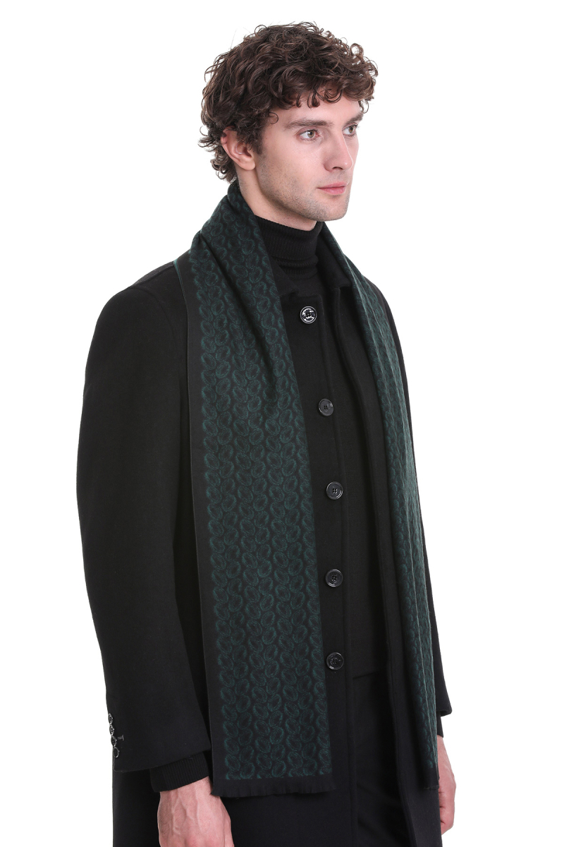 Yeşil Çift Taraflı Atkı - Hatemoğlu (1)