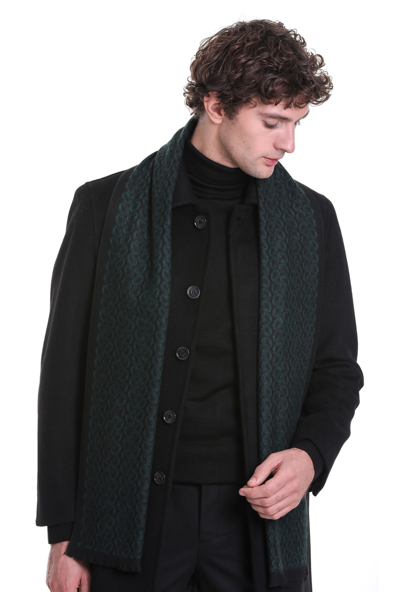 Yeşil Çift Taraflı Atkı - Hatemoğlu (1)