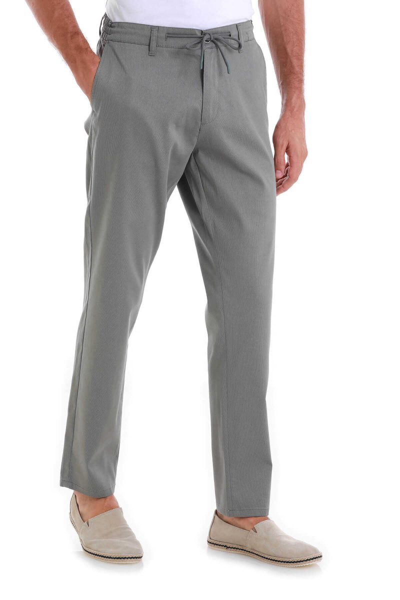 Yeşil Dinamik Fit Düz Yandan Cepli Jogger Pantolon - Hatem Saykı (1)