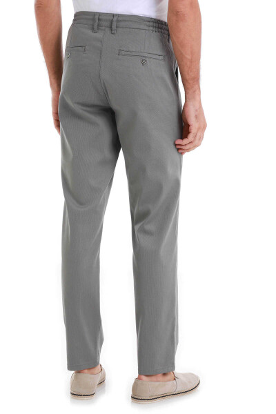 Yeşil Dinamik Fit Düz Yandan Cepli Jogger Pantolon - 5