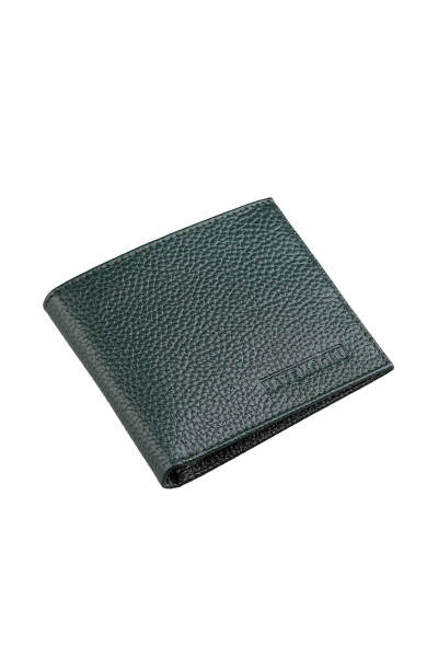 Yeşil Kutulu %100 Hakiki Deri Erkek Cüzdan - 2