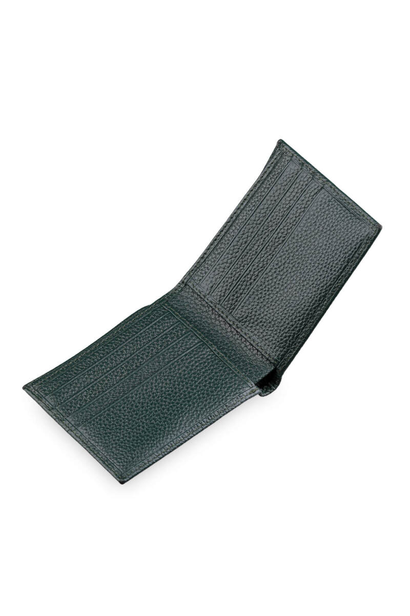 Yeşil Kutulu %100 Hakiki Deri Erkek Cüzdan - Hatemoğlu (1)