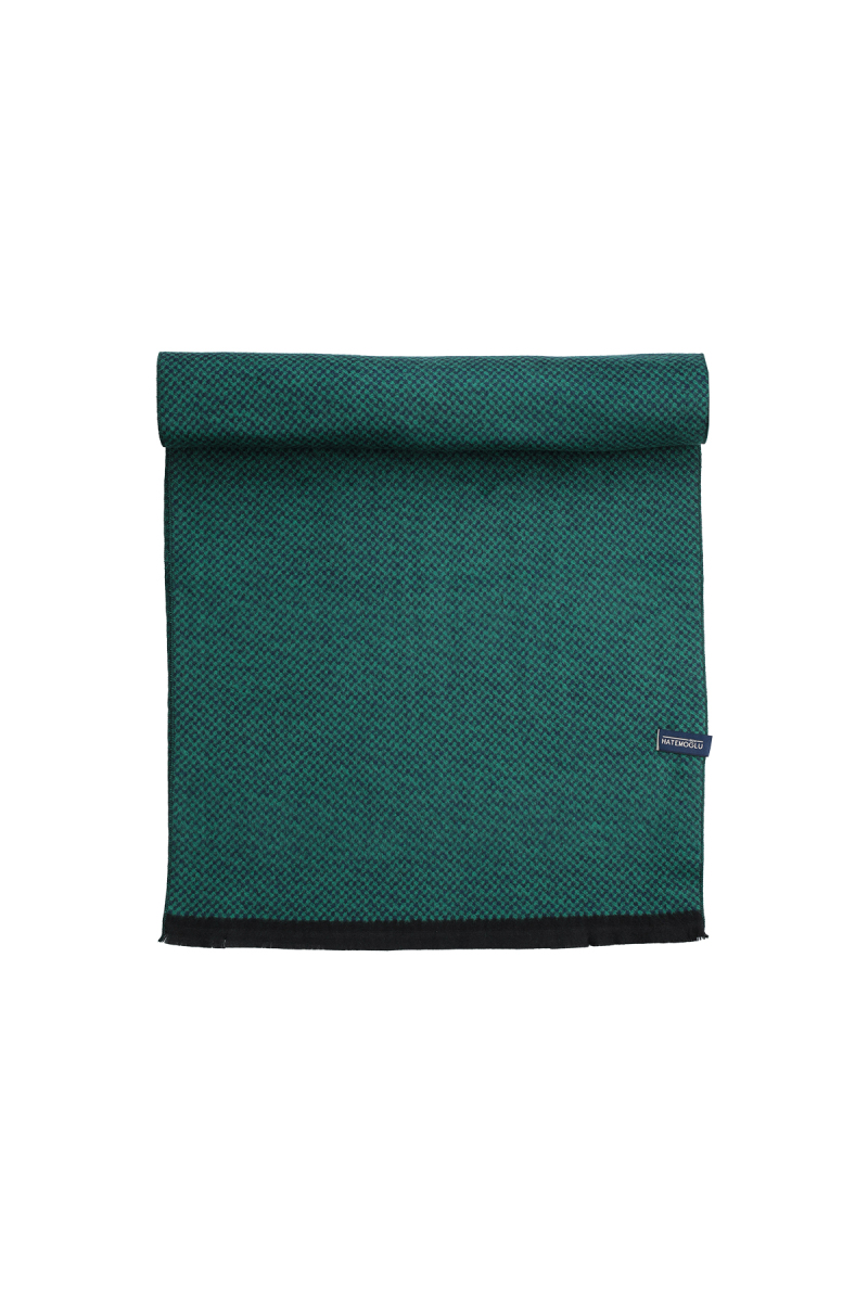 Yeşil - Lacivert Atkı - Hatemoğlu (1)