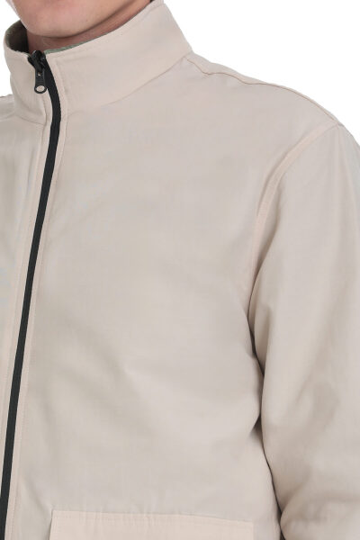 Yeşil Regular Fit Yarım Balıkçı Yaka Baharlık Mont - 10